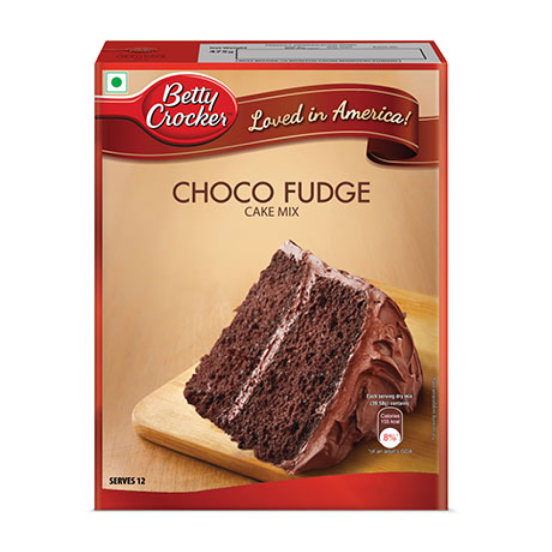 BETTY CROCKER SM CHOC FUDGE CAKE MIX 500G